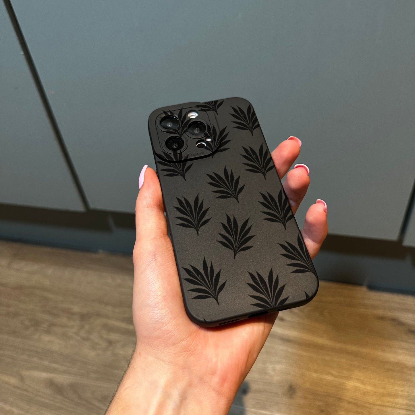 Plant Phone Case for iPhone 15 14 13 12 11 11 Pro Max Mini 7 8 XR XS X Shockproof Phone Cover with Customised Name