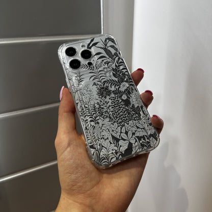 Floral Cute Card Holder Phone Case for iPhone 17 16 15 14 13 12 11 11 Pro Max Mini 7 8 XR X Wallet Shockproof Phone Cover Customised Name