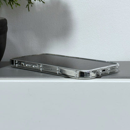 Clear Shark Print Phone Case for iPhone 15 14 13 12 11 11 Pro Max Mini 7 8 XR XS X Shockproof Silicone Phone Cover with Custom Name