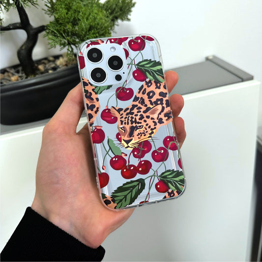 Colorful Leopard Print Phone Case for iPhone 15 14 13 12 11 11 Pro Max Mini 7 8 XR XS X Shockproof Silicone Phone Cover with Custom Name