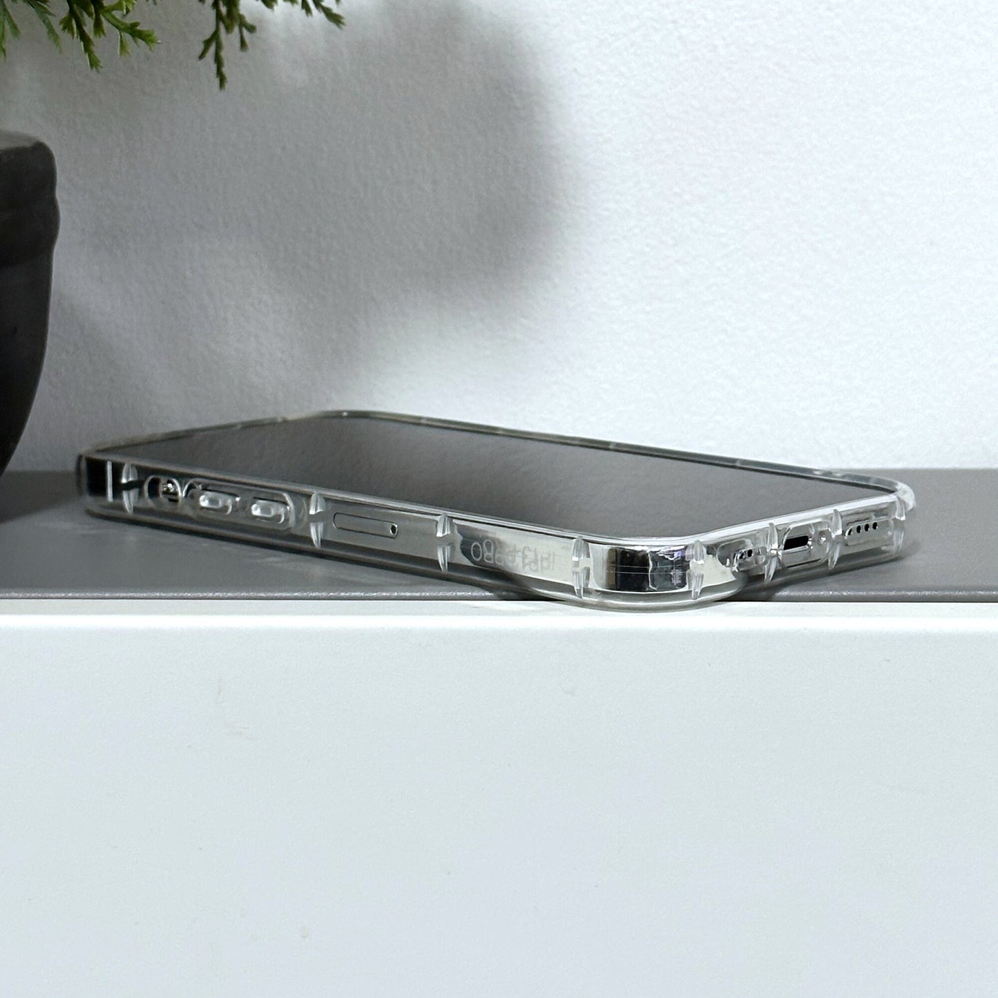 Red Mushroom Leaf Clear Phone Case for iPhone 15 14 13 12 11 11 Pro Max Mini 7 8 XR XS X Shockproof Silicone Phone Cover Custom Name