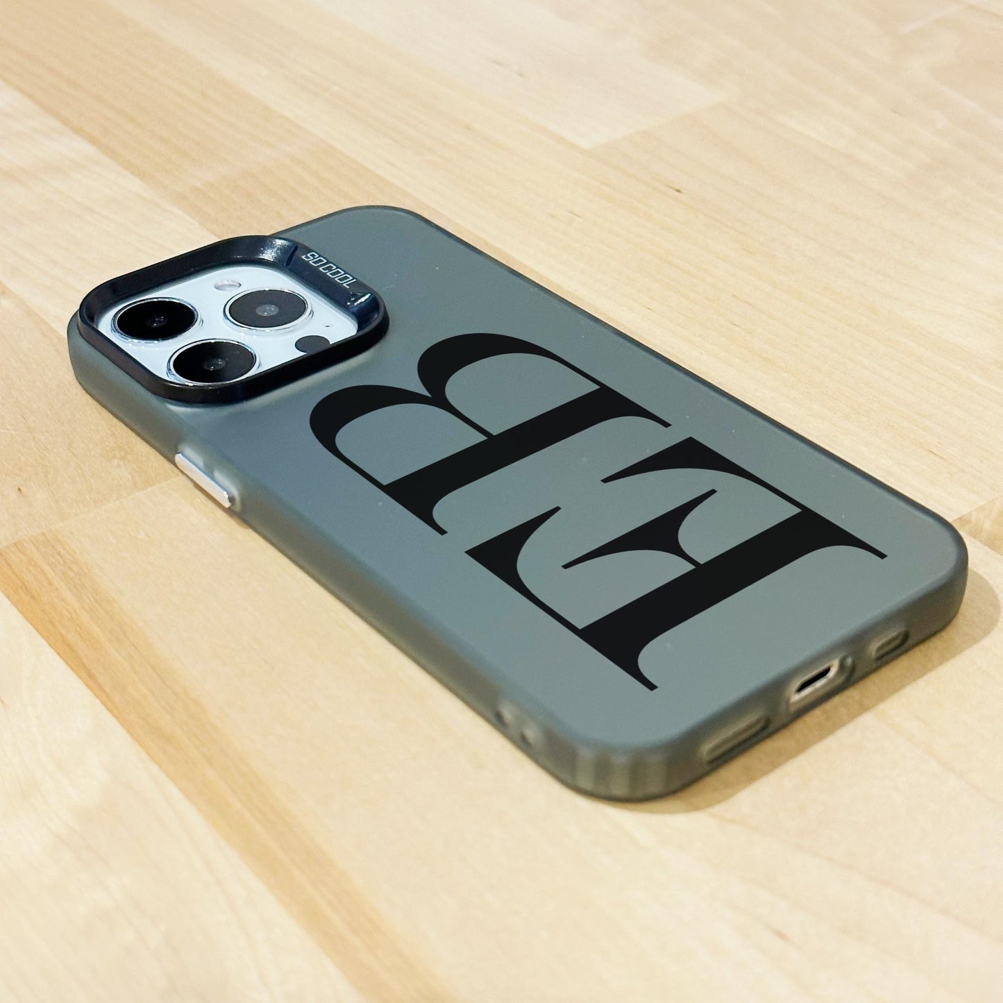 Personalised Large Initial Luxury Phone Case for iPhone 15 14 13 12 11 11 Pro Max 7 8 XR XS X Shockproof Phone Cover Monogram Phone Case