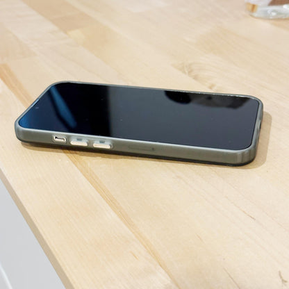 Small Black Heart Phone Case for iPhone 15 14 13 12 11 11 Pro Max Mini 7 8 XR XS X Shockproof Phone Cover with Customised Name