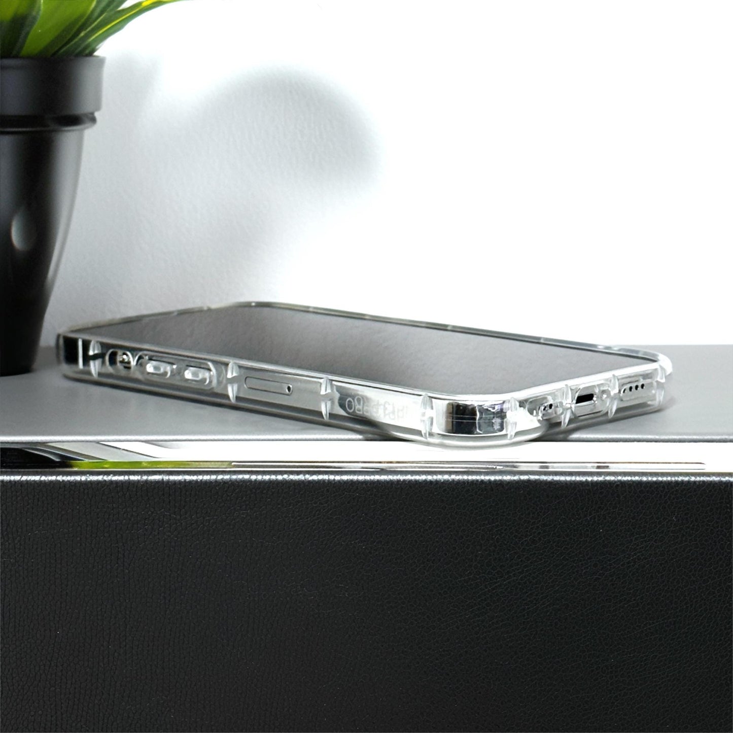 Red Hibiscus Flower Pattern Clear Phone Case for iPhone 16 15 14 13 12 11 11 Pro Max Mini 7 8 XR XS X Wallet Shockproof Cover