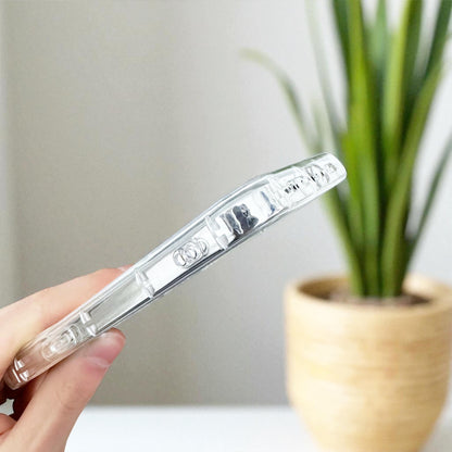 Micro Floral Ditsy Clear Phone Case for iPhone 17 16 15 14 13 12 11 11 Pro Max Mini 7 8 XR XS X Shockproof Cover Custom Name