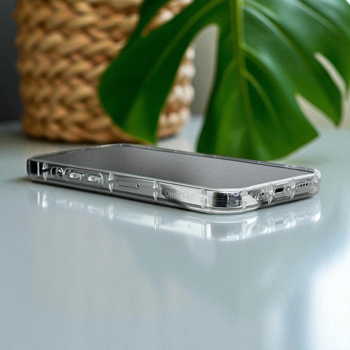 Black Star Print Clear Phone Case for iPhone 17 16 15 14 13 12 11 11 Pro Max Mini 7 8 XR X Shockproof Slim Phone Cover with Customised Name