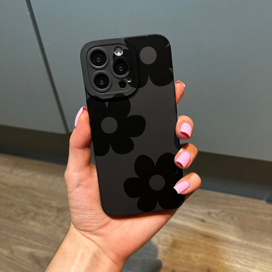 Cute Flower Phone Case with Flower Design for iPhone 17 16 15 14 13 12 11 11 Pro Max Mini 7 8 XR XS X Shockproof Phone Cover Custom Name