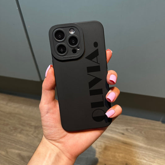 Custom Name Personalised Phone Case with Cute Name for iPhone 17 16 15 14 13 12 11 11 Pro Max Mini 7 8 XR XS X Shockproof Phone Cover Gift